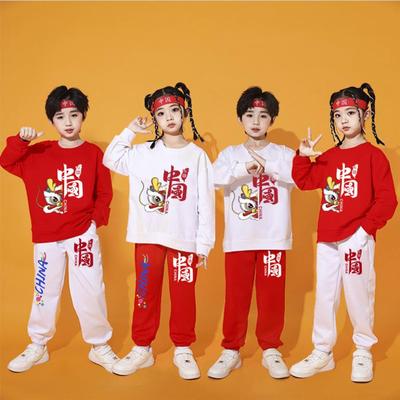 中国风啦啦队舞青春活力演出服