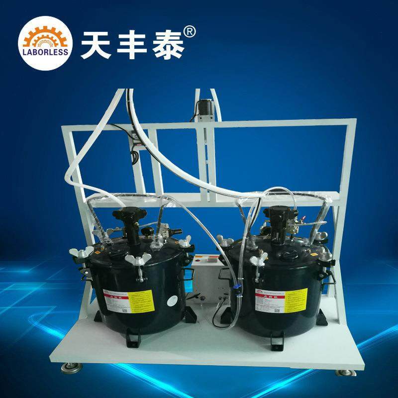 大容量10L-40L压力桶AB双液灌胶机带动态搅拌功能双气口灌胶机,五金/工具,电动打胶机,淘宝优惠券,粉丝福利购,淘宝优惠卷