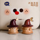 魔法迷你小精灵实木可爱创意摆件车载居家装 饰品治愈系创意礼物