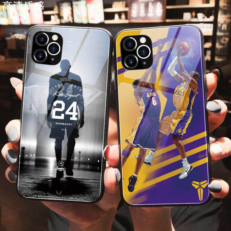 NBA科比iphone11苹果x手机壳xr黑曼巴13promax布莱恩特14篮球8plus24号15pro纪念科比6s玻璃12pro硬壳12mini