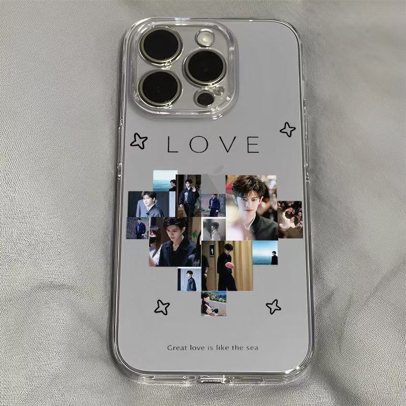 LOVE爱心任嘉伦手机壳适