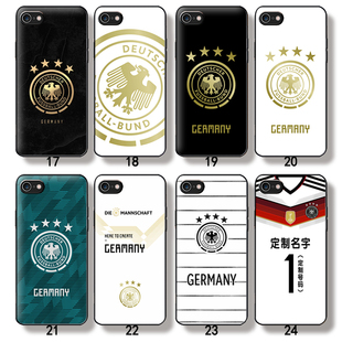 芒客 2014德国队世界杯复古球衣 穆勒足球服套装克洛泽手机壳 男儿童定制比赛训练队服VIVOPPO iQOO neo7软壳