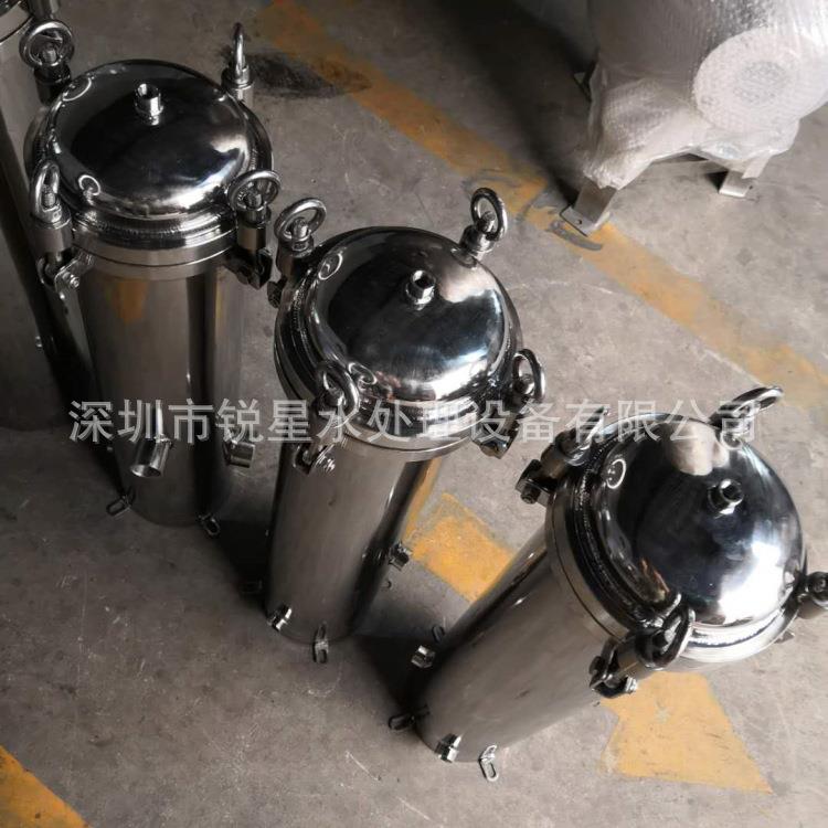 农村用井水大流量水处理3芯20寸活性炭精密/保安过滤器