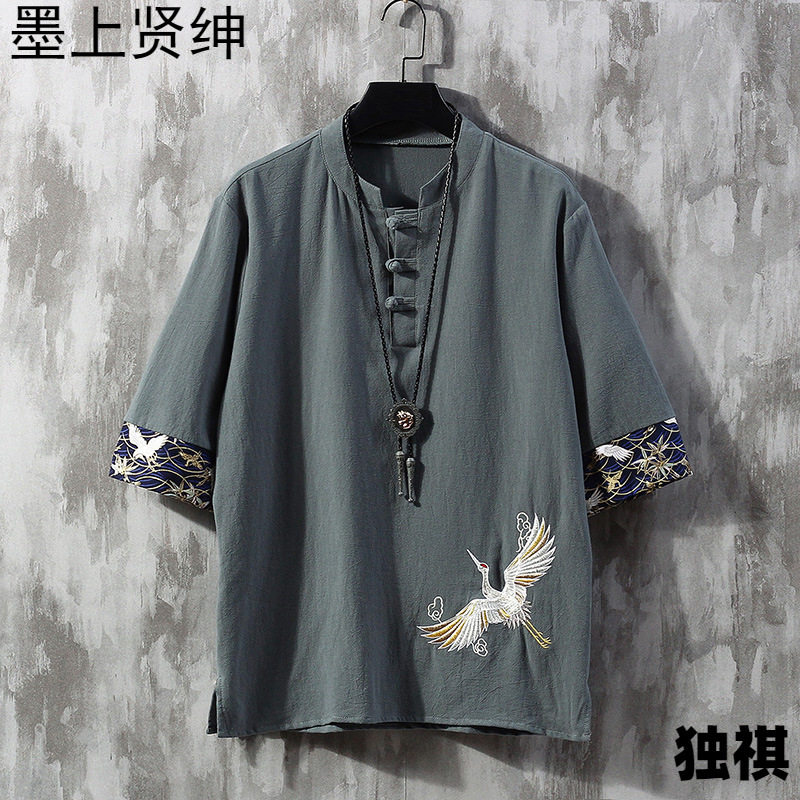 2026menclothes亚麻短