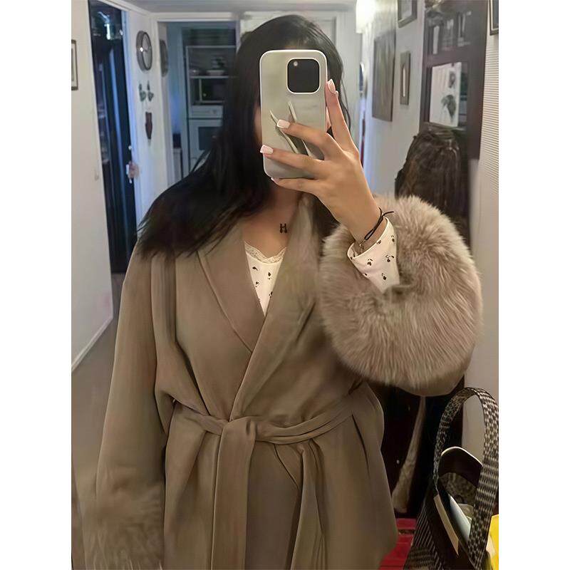 womenclothes毛毛长袖外