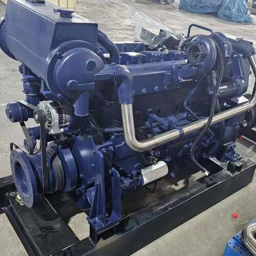 潍柴WD10C300-18抽沙船用离合器主机300马力船柴油机CCS证书