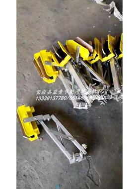 单极H型滑触线集电器H-1600 2000A 黄色桥型罩集电器