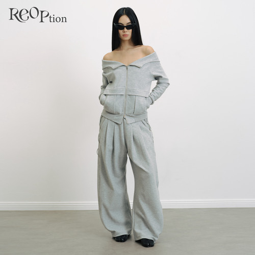 REOPtion三件套卫衣卫裤鱼尾裙