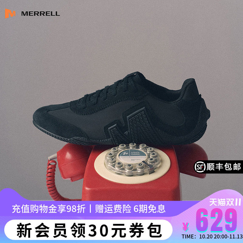 MERRELL迈乐RELAY户外新款女士休闲赤足鞋防滑舒适透气通勤营地鞋