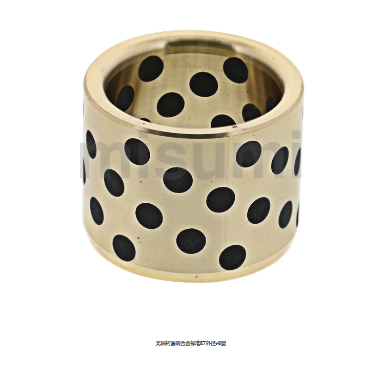 MPBR5 6 8 10 12 15 16 20 25 30无油衬套铜合金标准型E7外径r6型