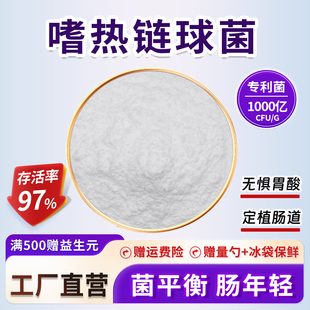 乳酸菌 嗜热链球菌100 1000亿cfu 厂家直发 食品级益生菌冻干粉