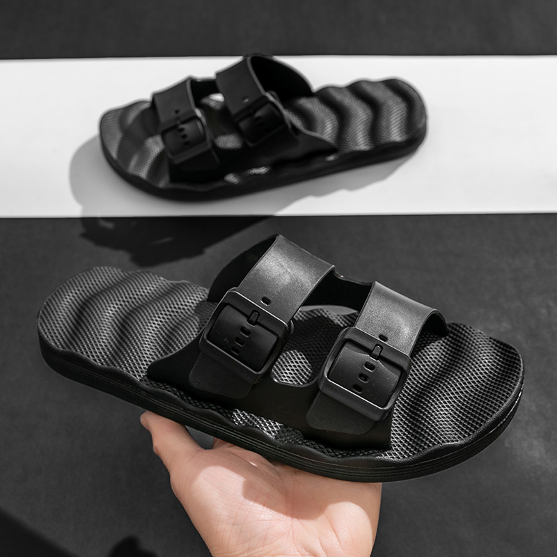 男士拖鞋夏季大码46外穿潮防滑47运动透气凉拖48软底沙滩一字拖男