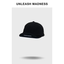 Unleash Madness 美式百变阿美咔叽短檐鸭舌帽工装帽软顶棒球帽子