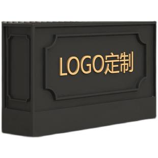 户外花箱外摆商业街售楼部广场隔断长方形花盆花架子园艺花坛花槽