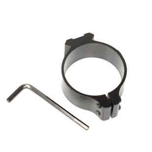 20mm卡槽 手电筒配件夹具 40mm管径夹具 铝合金手电筒安装夹