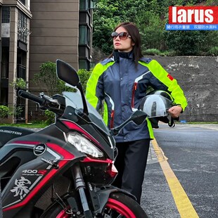 全身防暴雨雨服 骑行摩托车外卖骑手专用分体雨裤 雨衣男女款 套装