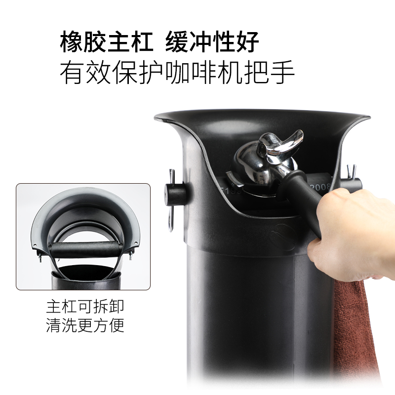 立式粉渣桶 吧台商用大容量咖啡机敲渣盒 废渣桶 垃圾袋