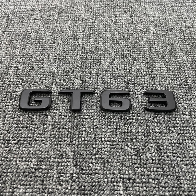 适用于奔驰改装GT50 GT53 GT63 GTS GT43个性车标后尾标字母标贴