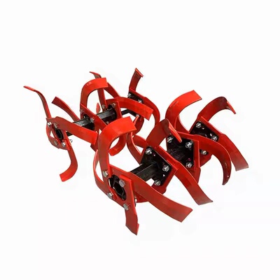 汽柴油微耕机配件大全23轴32轴旋耕机梨田松土防缠刀微耕机旱地刀