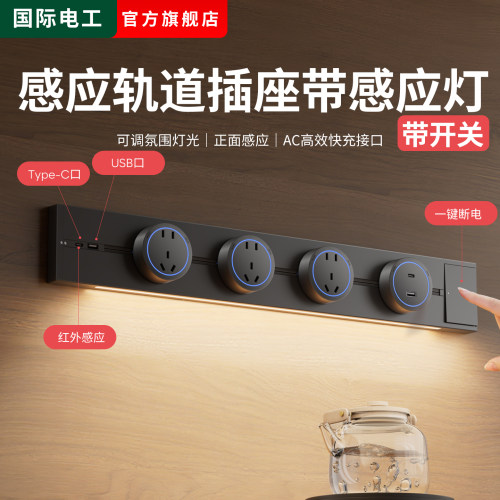 国际电工右进线感应可移动轨道插