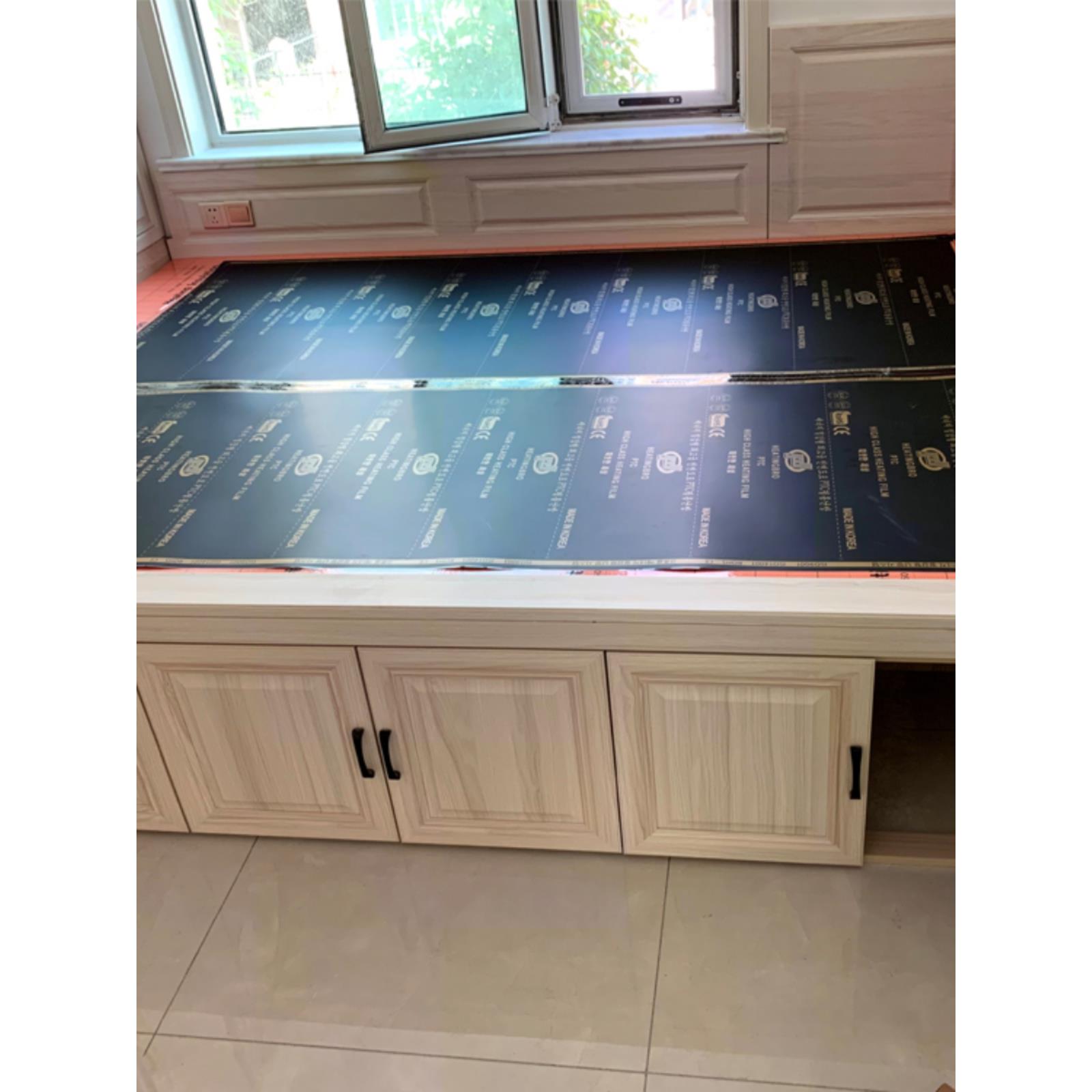 电热膜 家用电炕PTC变频石墨烯韩国碳纤维碳晶电地热加热膜电热板