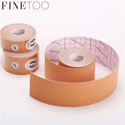 FINETOO隐形女士胸带DIY提胸粘性带1卷一次性乳贴
