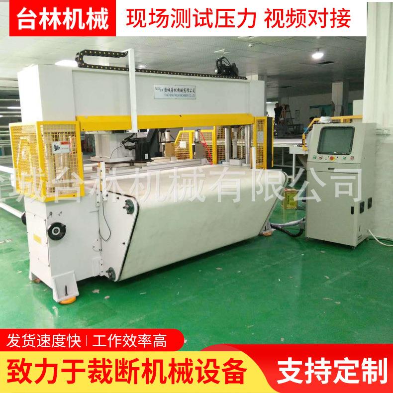 厂家供应皮带式全自动送料面膜裁断机化妆棉裁剪下料机啤机