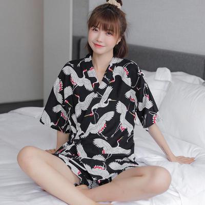 儿童服大男国风服汗家居情侣定制开衫蒸亚麻洗浴款服高档码女桑拿