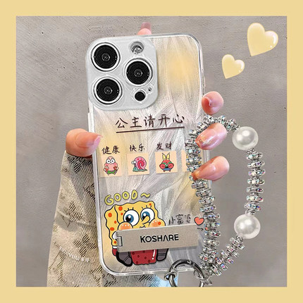 海绵宝宝支架适用于oppo findx9手机壳x8prox7/reno14pro/13/12女K12S/11/10软A5A6proA3新款ace2羽纱保护套