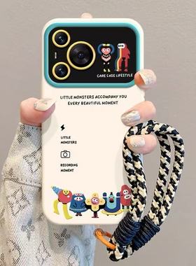 五只小怪兽适用于vivox200s手机壳x100pro/x90s/x80/70/60tS18保护套S30/20/19/16/15女12/10/9/7新视窗