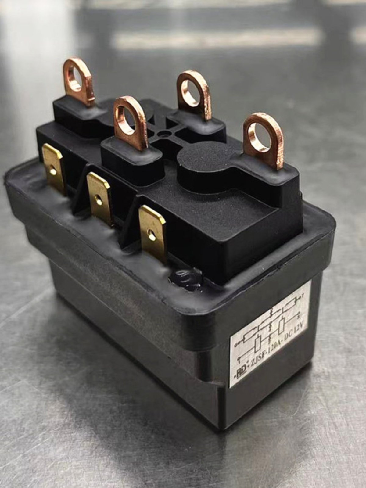 12v24v36v48v车载小吊机 绞盘电动继电器 电磁开关接触器120a