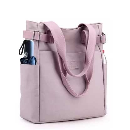 包包女2024新款百搭学生大容量补课包手提袋单肩女包上班帆布拎包