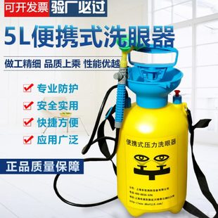 简易验厂复合眼洗眼器洗眼器冲紧急手持家用式 便携式 喷淋洗眼器器