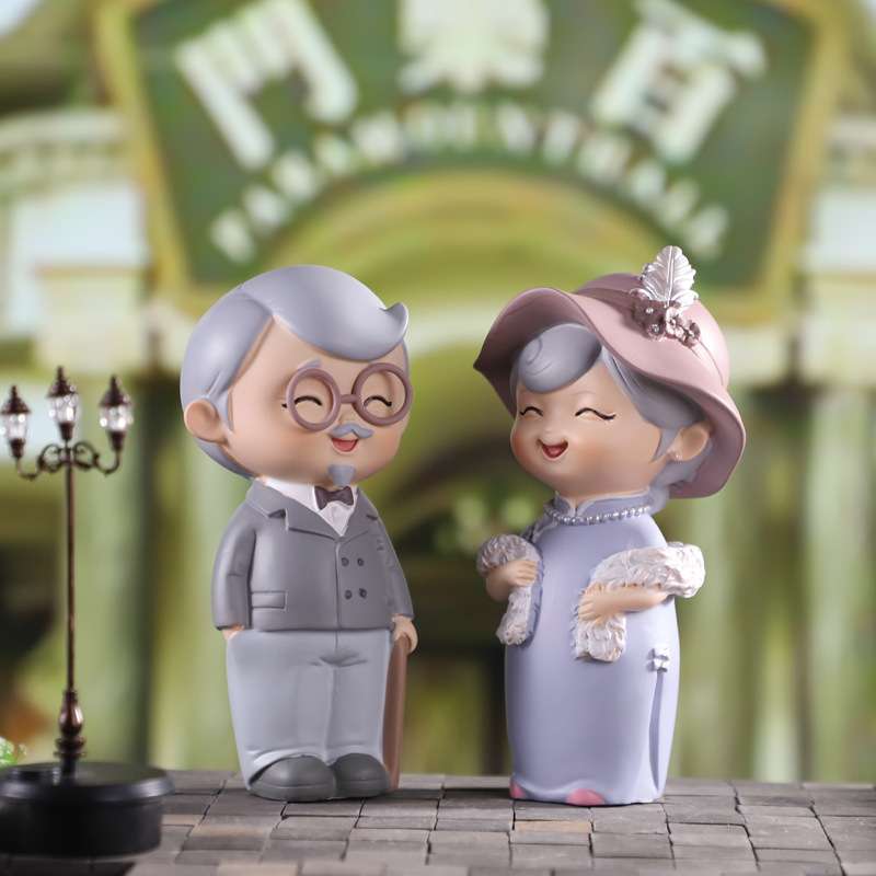 创意结婚礼物送新人闺蜜朋友婚房间民国往事装饰摆件桌面高档礼品