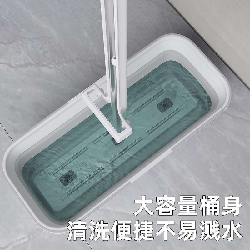 40/50cm可折叠拖把桶手提塑料水桶多功能单桶沥水桶长方形拖布桶