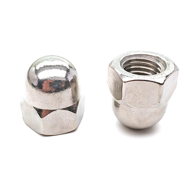 。304/201不锈钢316盖形盖型螺母装饰螺帽盖帽M3M4M6M8M10M12M16M