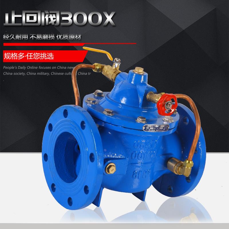 300X 缓闭式止回阀 DN40 50 65 80 100 125 150 200 250 300