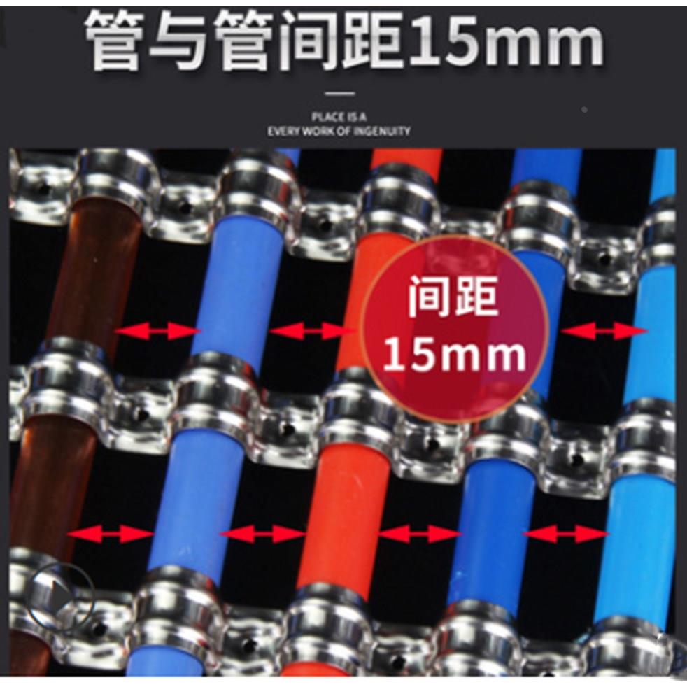 不锈钢20mm连排骑马卡ppr管pvc管瓦斯枪固定多排马鞍卡16线卡管夹