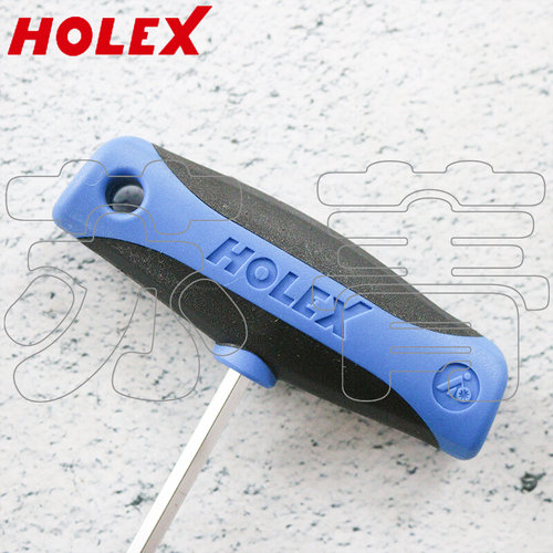 。德国霍夫曼HOLEX 六角螺丝起子超长型T型平头内六角扳手 公制