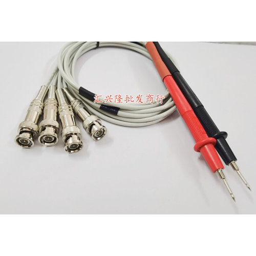 。1062测试夹线 1063数字LCR电桥表笔 电阻 电容 电感测试笔连接