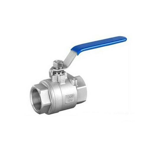 Q11F-16P 304不锈钢二片式球阀 2PC螺纹球阀 不锈钢球阀 DN25 1寸