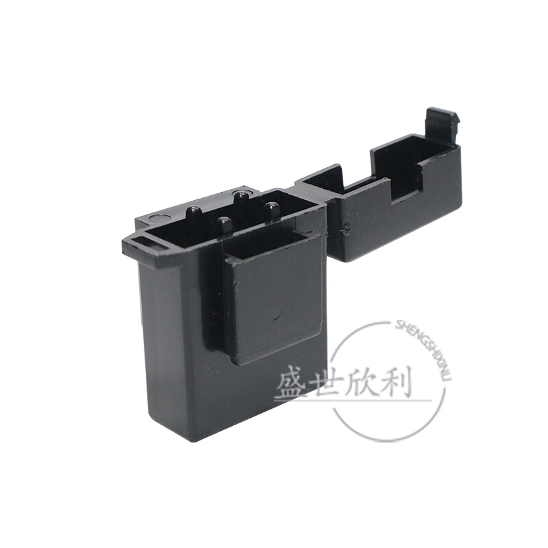 。自制短波车载电台对讲机电源线DIY黑红正负极保险盒保险片一套