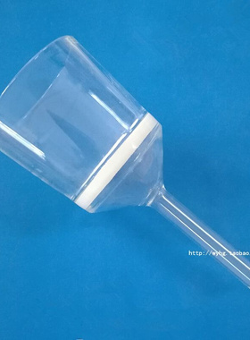 。玻璃砂芯漏斗 100ml 实验过滤漏斗 G1 /G2/G3/G4/G5/G6 垂熔漏