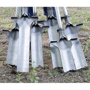 挖树铲子纯钢加厚起苗器户外挖沟挖坑锹洛阳铲移树神器挖树根工具