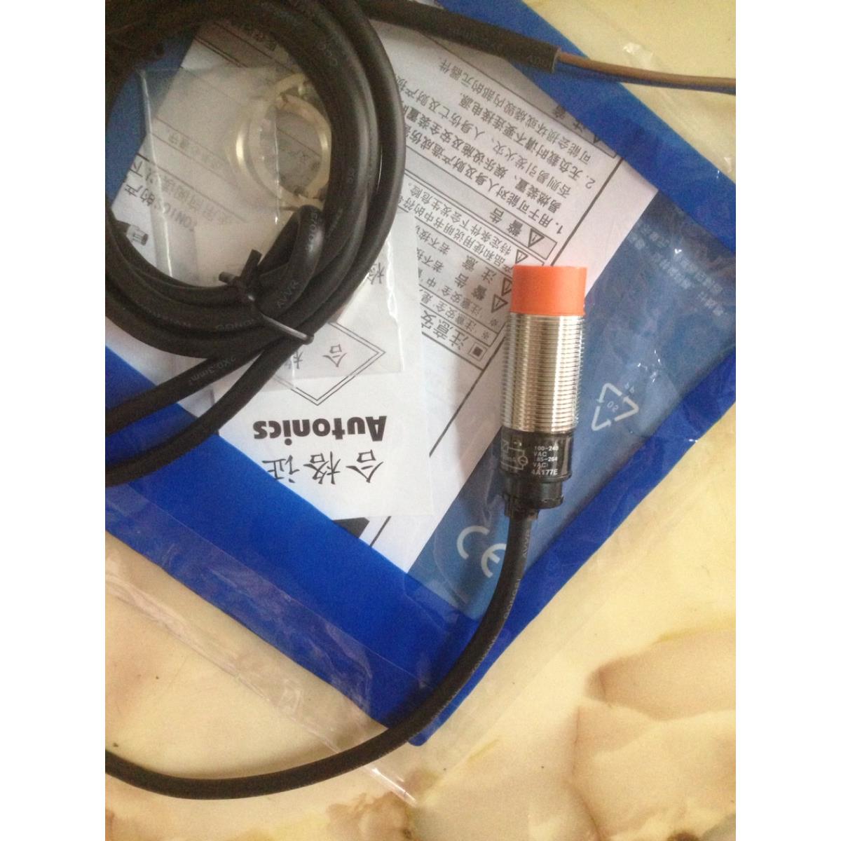 100%原装正品韩国AUTONICS接近开关PR18-8AC AC220V 常闭