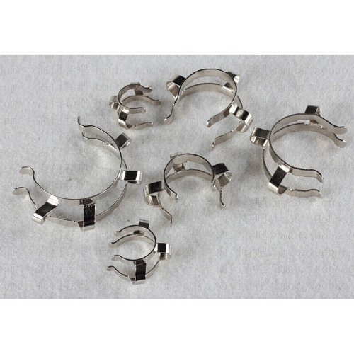 。Metal Stand Taper Clips hold conical joints under pressure