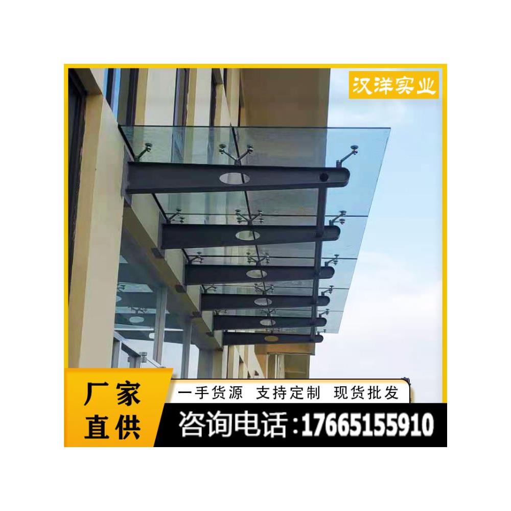 满焊碳钢铁雨棚钢梁牛腿支架挑梁玻璃吸盘支架不锈钢结构幕墙爪件