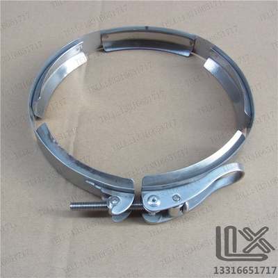 。Glass reactor fixture Quick switch type Ring fixture