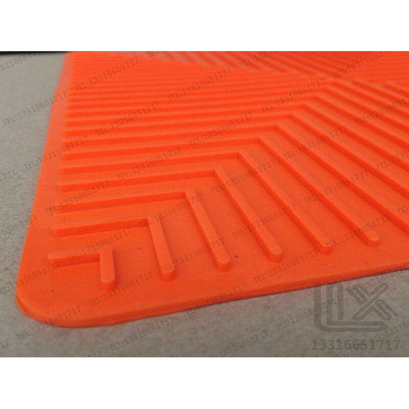 。25*25cm bench mat silicone rubber
