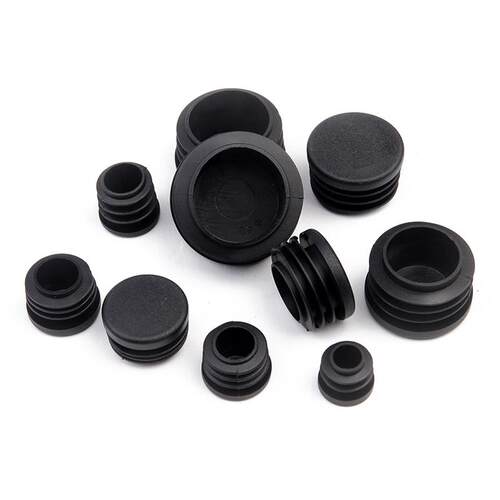 不锈钢管圆管堵头圆形堵盖塑料堵头内塞桌椅脚垫刚管封头胶塞腿堵